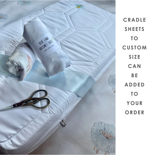 Customized Cradle Fitted Sheets